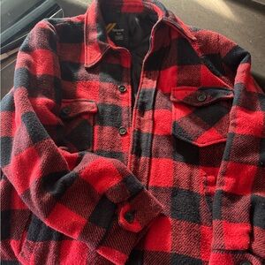 Vintage sears wool Buffalo Plaid Jacket